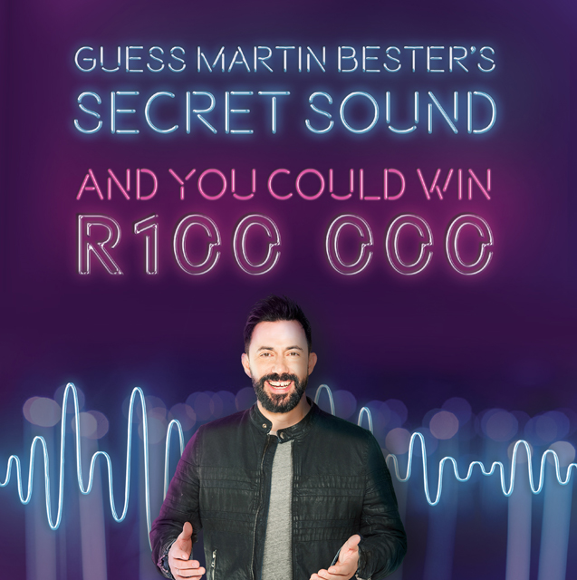 Can you guess Martin's R100 000 Secret Sound?