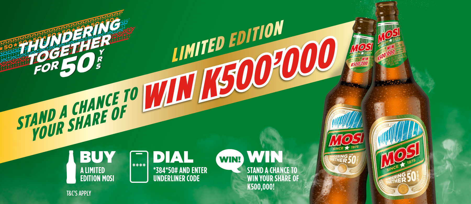 THUNDER FOR K50 PROMOTION