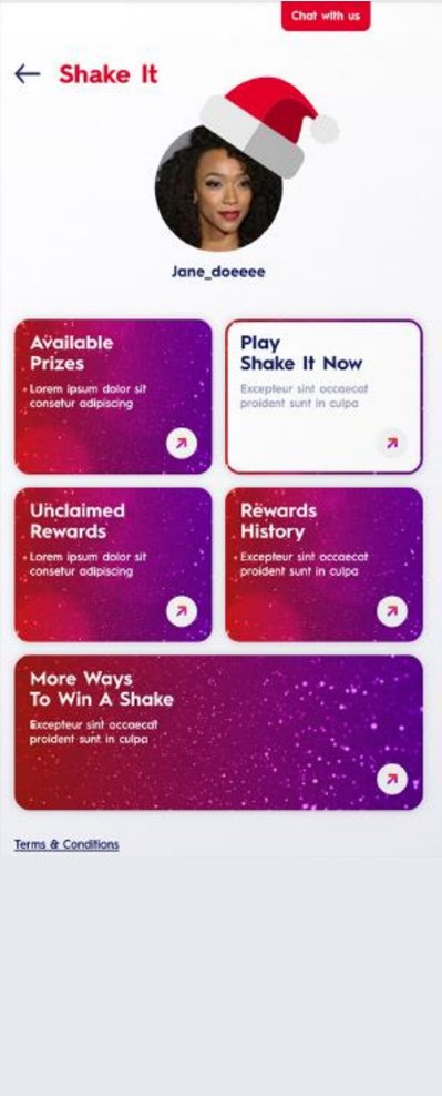 Digicel More Ways to Win — Shake It - Landing