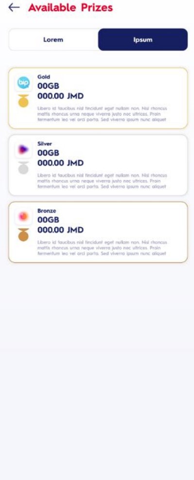 Digicel More Ways to Win — Select Prize