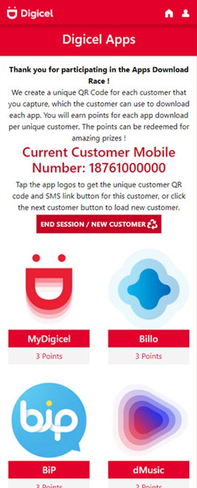 Digicel App Download Race — Digicel Apps
