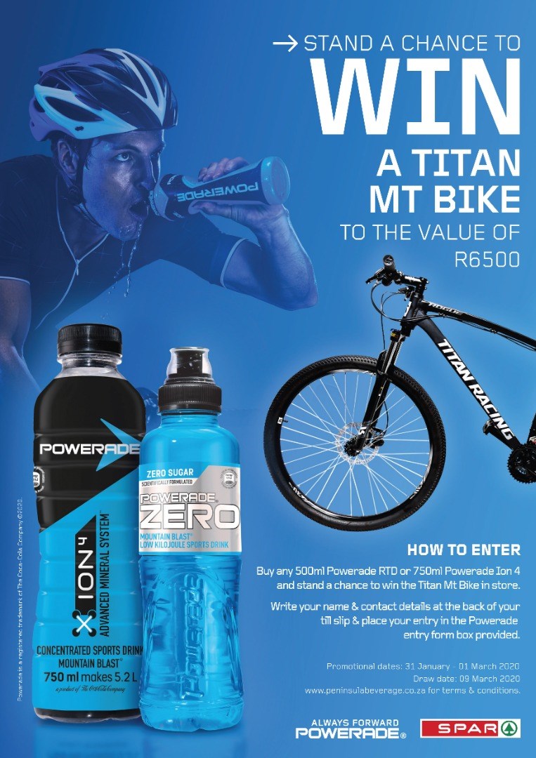   Powerade Titan MT Bike Competition Rules 