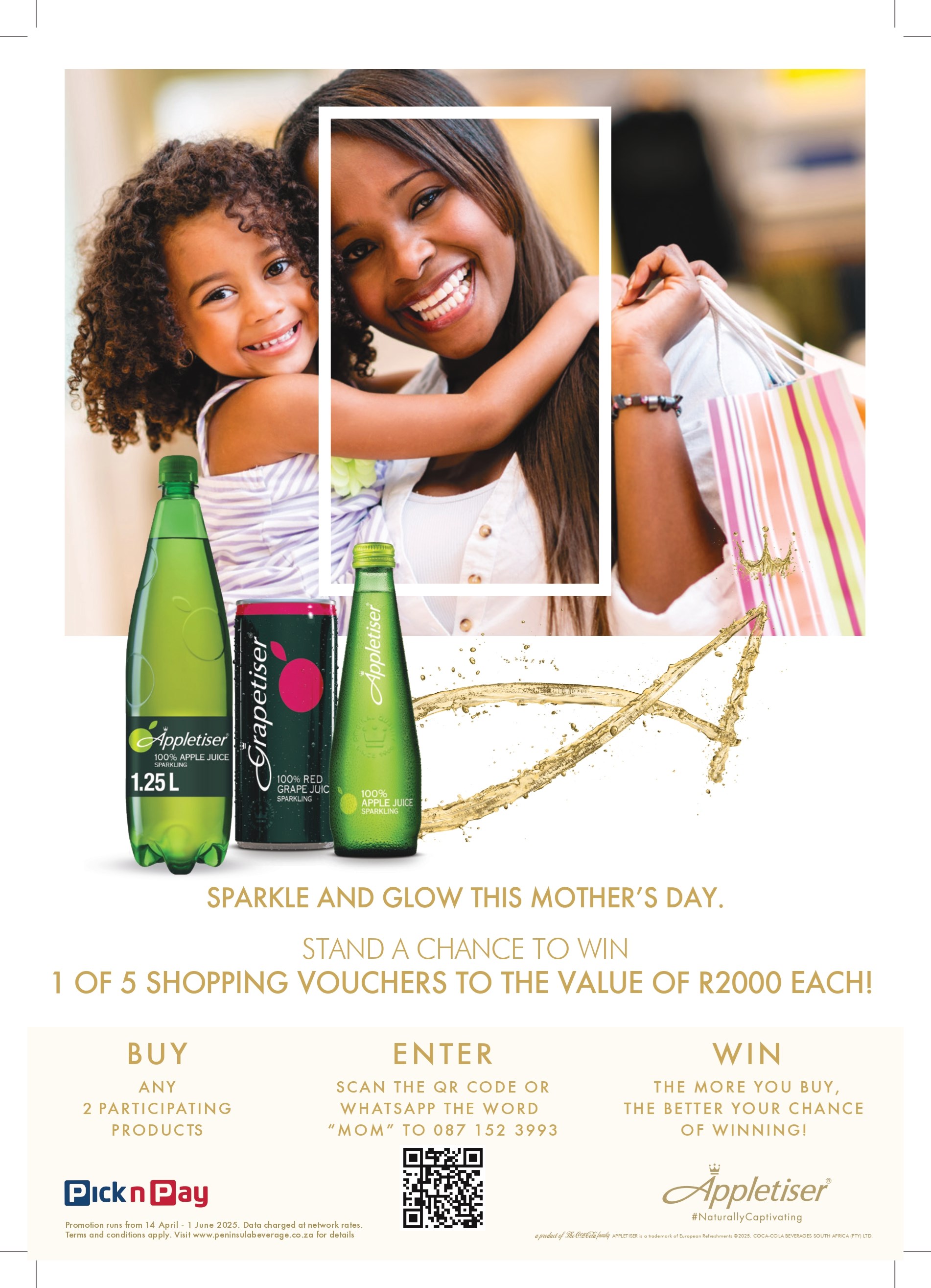  STAND A CHANCE TO WIN 1 OF 5 GIFT VOUCHERS 