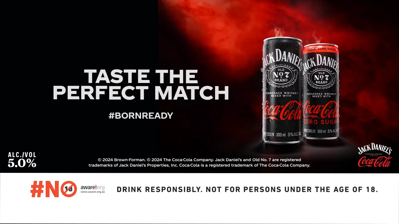 JACK DANIELS AND COCA-COLA