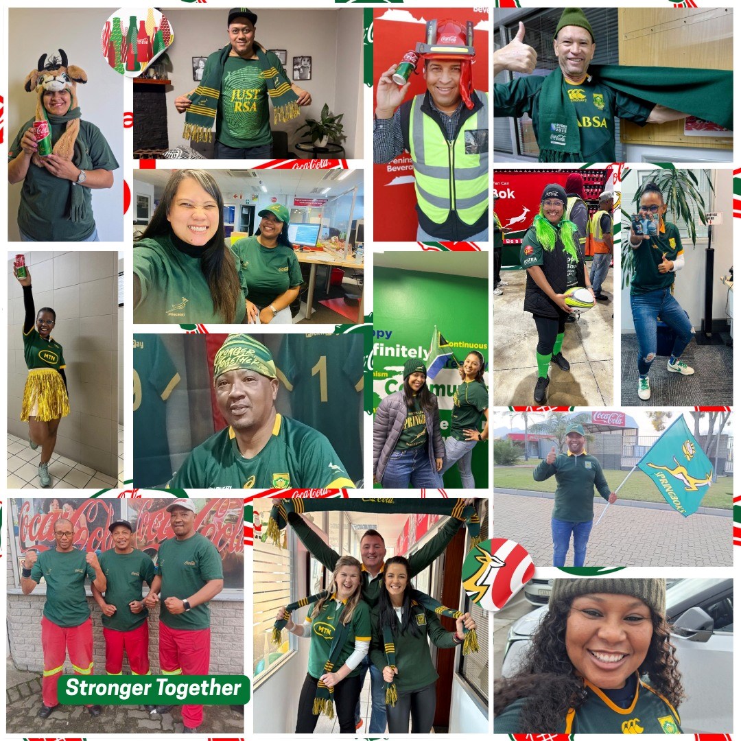 All Blacks vs Springboks: Celebrate Rugby Spirit with a Limited-Edition Coca-Cola Be a Bok Can