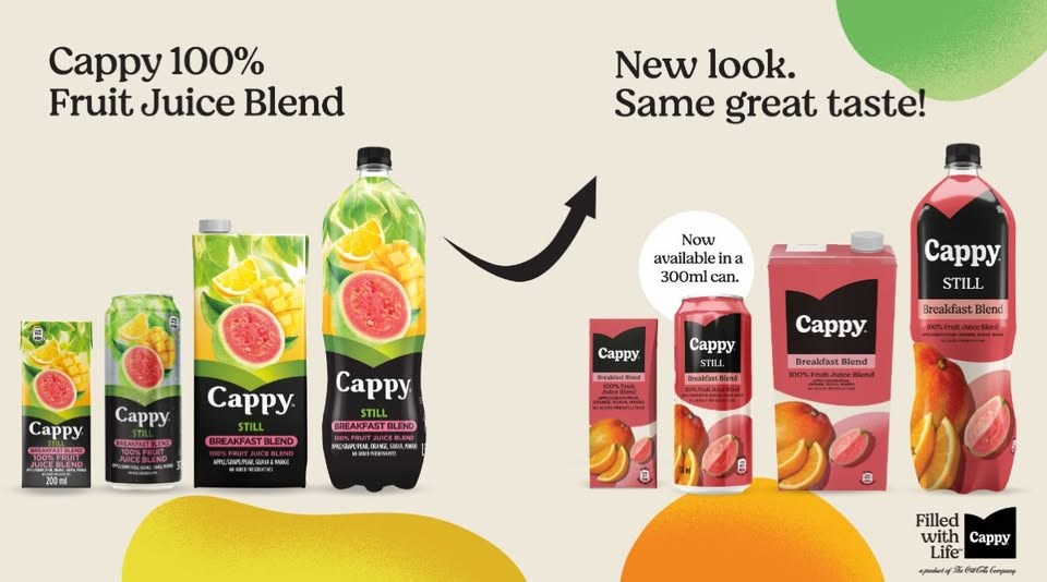 Cappy Unveils Bold New Look with Sleek Slimline Cans