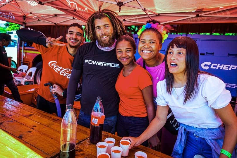 Cape Town Cycle Tour: 50k Ice, 100k litres of water, 30k litres of Powerade and 30k litres of Coca-Cola deployed to 16 hydration stations