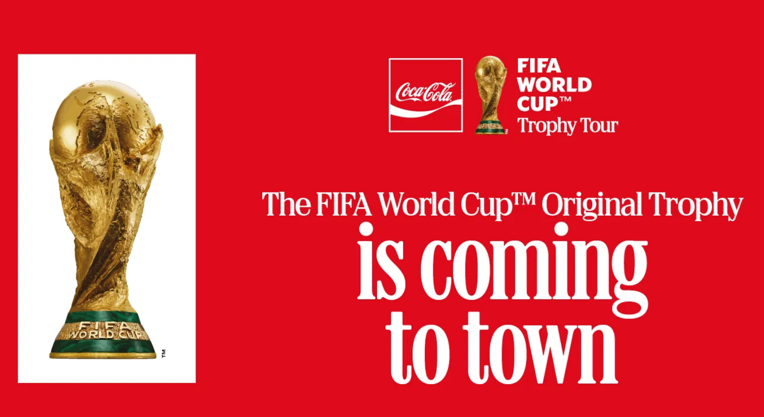 Bringing the Magic Home: Secure Your Spot for the FIFA World Cup™ Trophy Tour by Coca-Cola