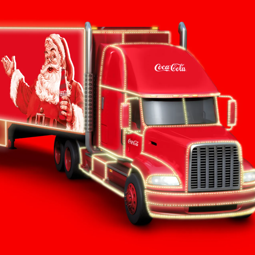 Coca-Cola kindness convoy spreads holiday cheer and generosity