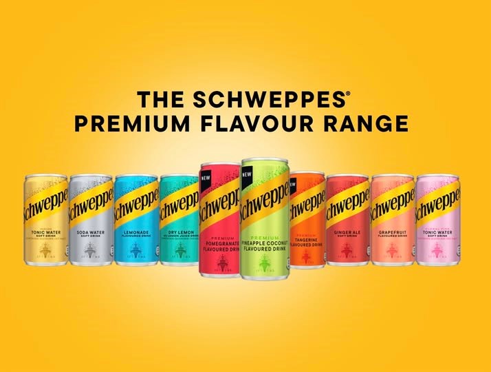 Taste the Sunshine! Introducing Schweppes Pineapple Coconut, Tangerine & Pomegranate