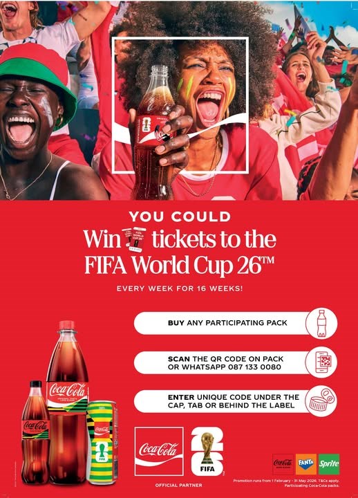 Win Your Way to the FIFA World Cup 2026™ with Coca-Cola!
