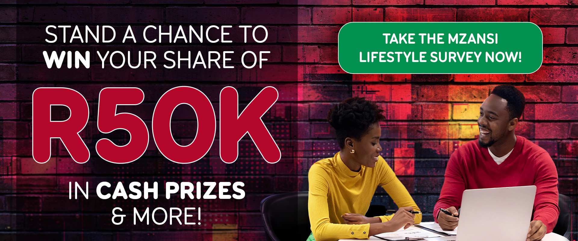 R50k promotion - Take the survey