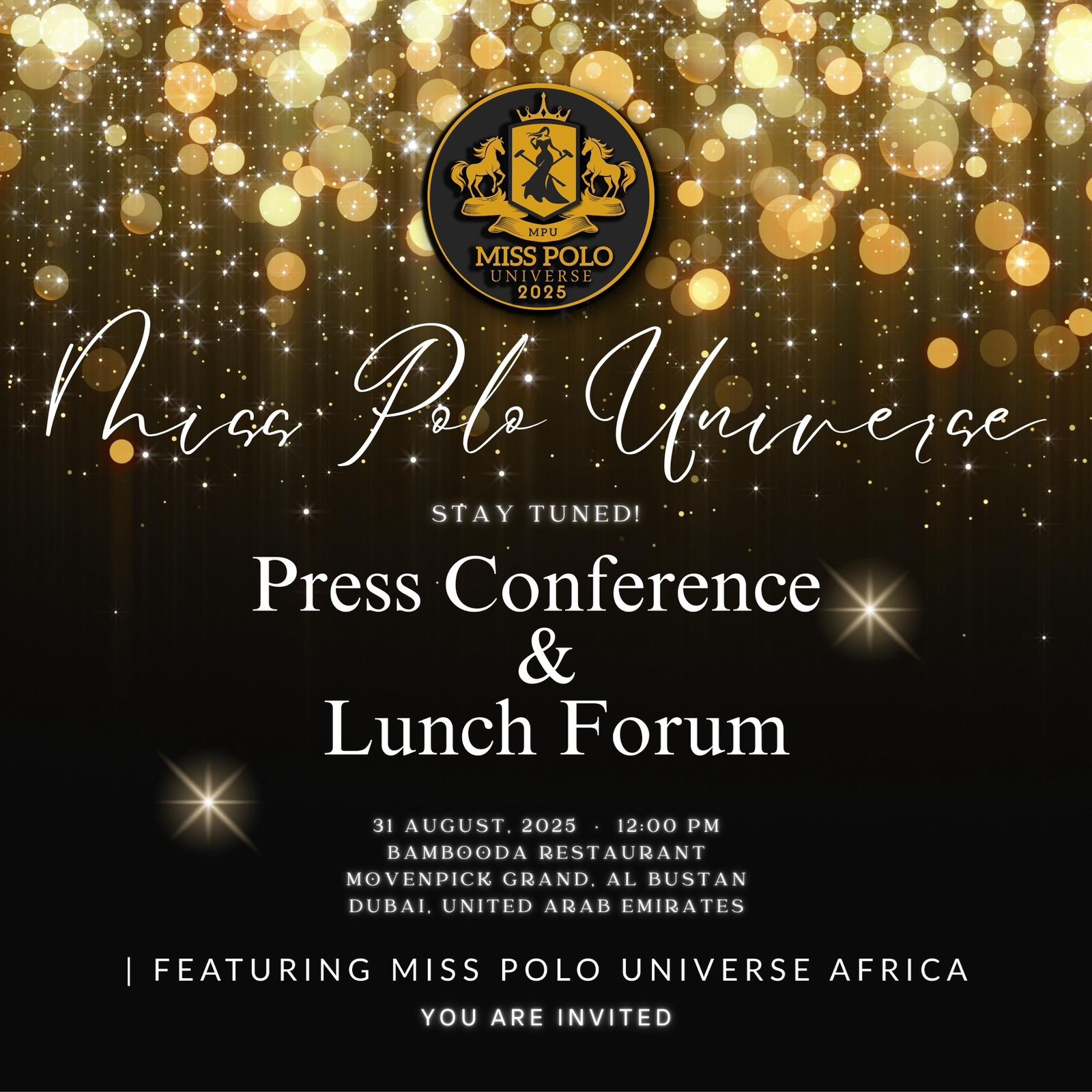 MPU Launch Dubai 2025
